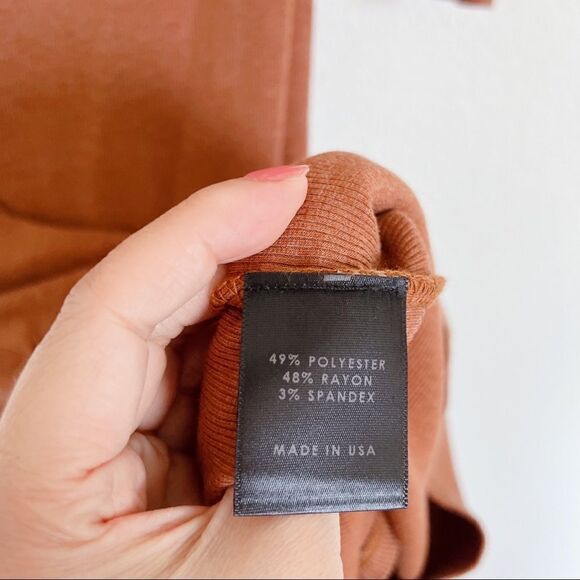 NBD Tahoe Midi Dress In Orange size XS - Picture 7 of 8